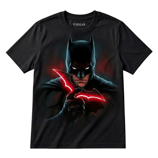 Crimson Signal of the Night Premium Tee – VOIDLAB Edition