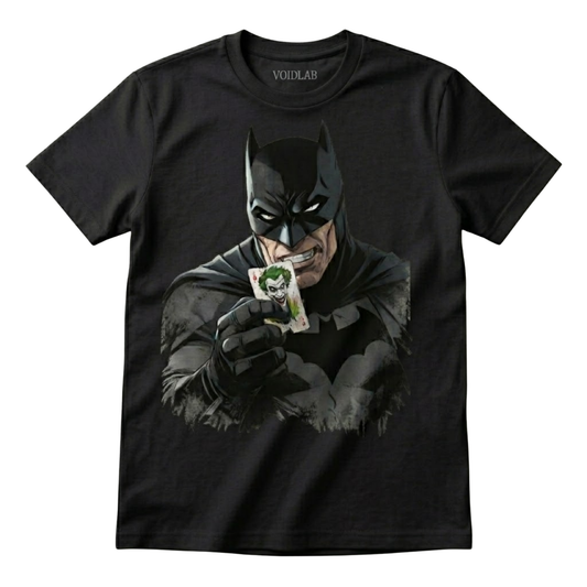 Dark Vigilante Wild Card Premium Tee – VOIDLAB Edition