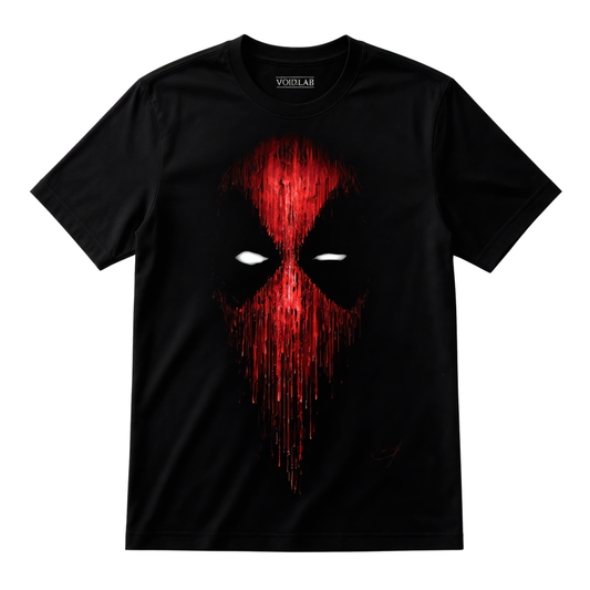 Blood Mask Shadow Premium Tee – VOIDLAB Edition