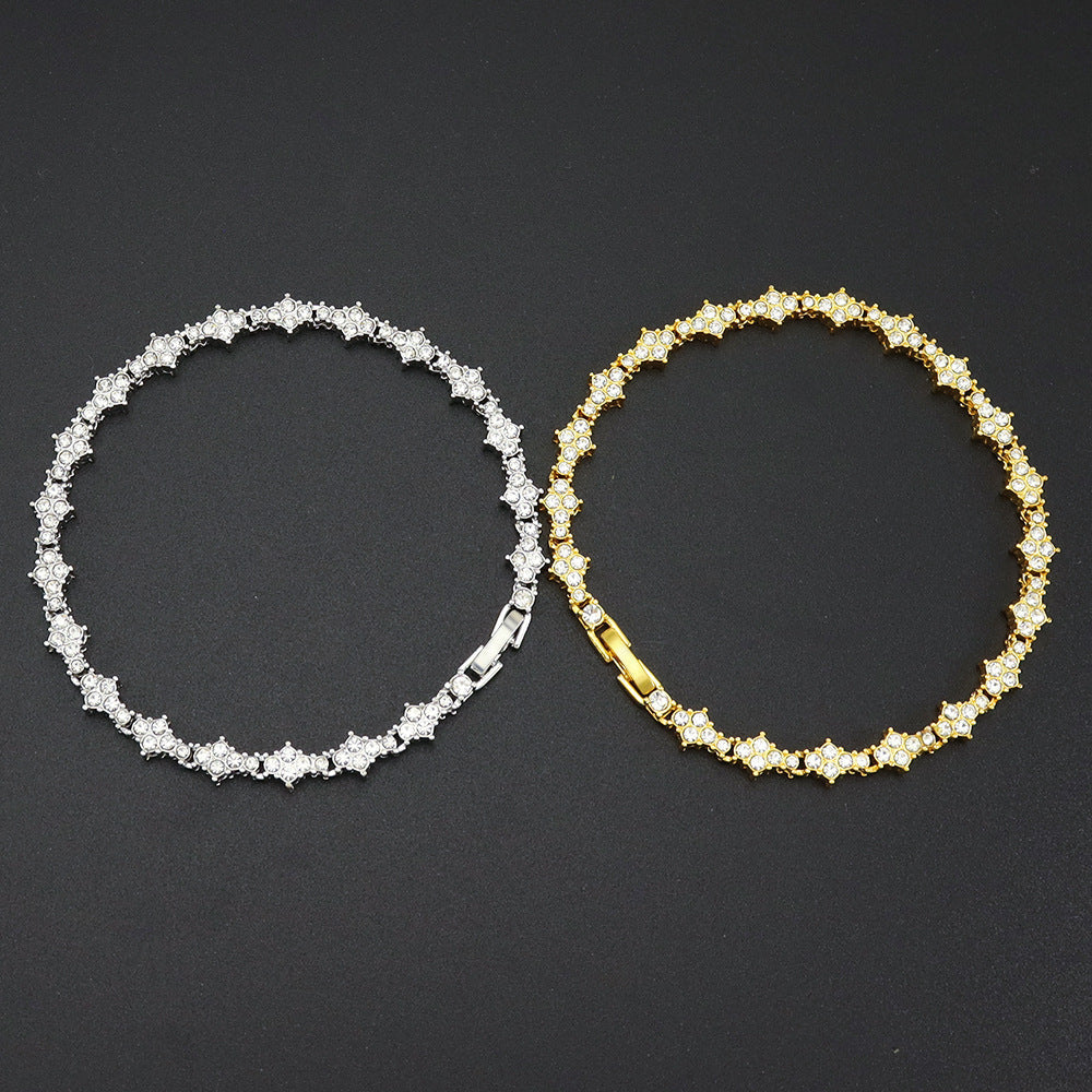 Classique Cluster Bracelet Tennis | Or