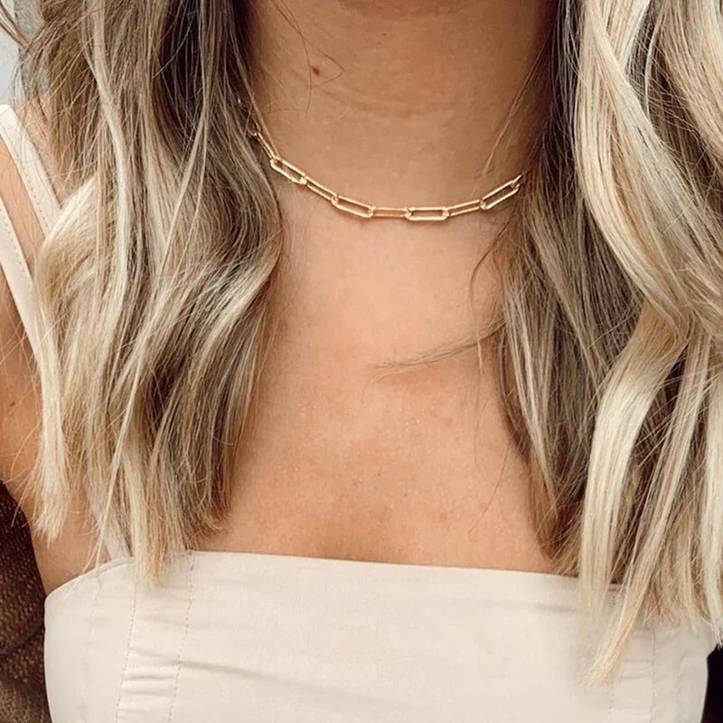 Archen Élégant Collier Chaîne | Or