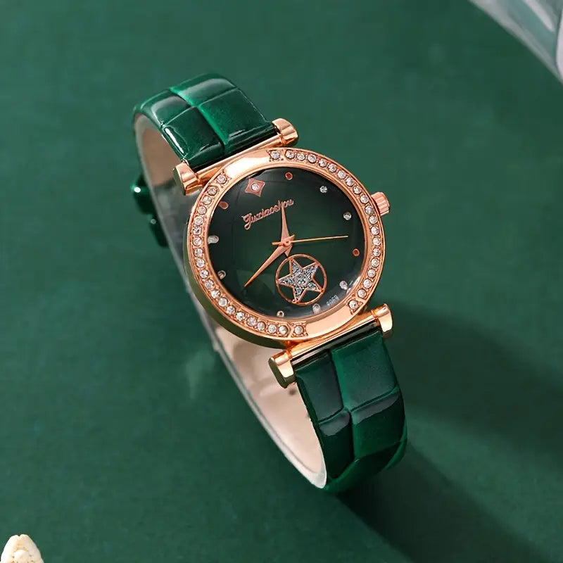 Verdantra Timecourt Bijou Set | Or