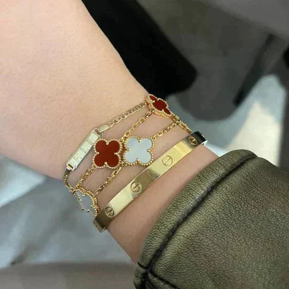 Clover Bracelet Rouge