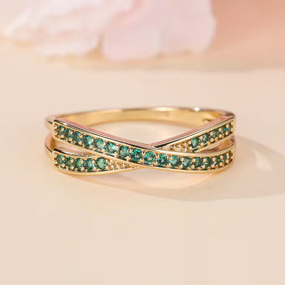 Émeraude Flow Bague | Or