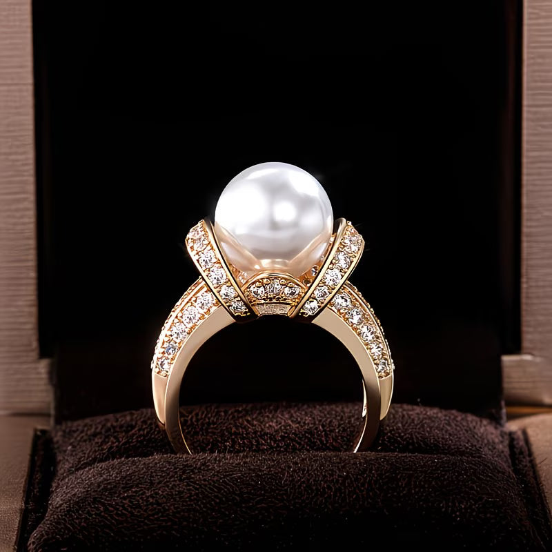 Le Couronne Perle Bague