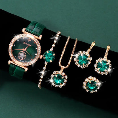 Verdantra Timecourt Bijou Set | Or