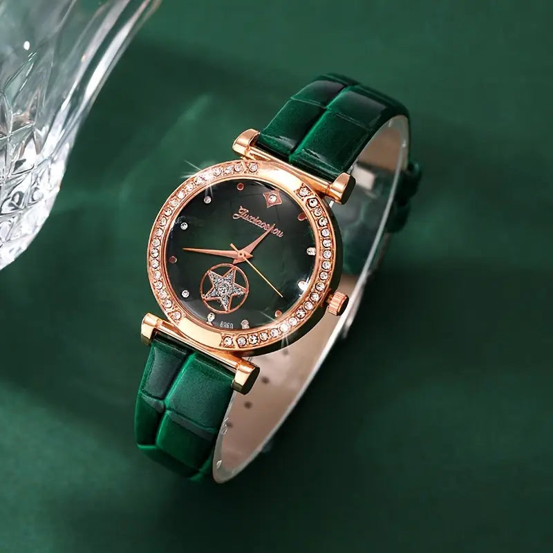 Verdantra Timecourt Bijou Set | Or