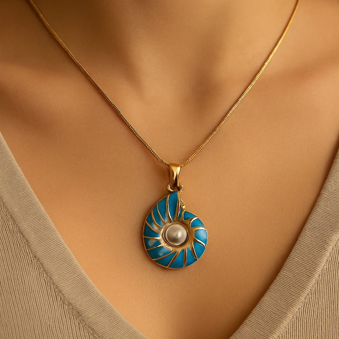 Seashell Perle Or Collier