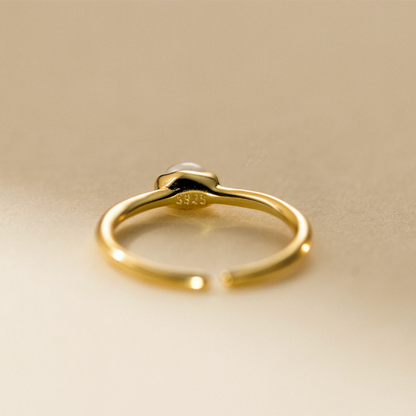 Baroque Perle Bague
