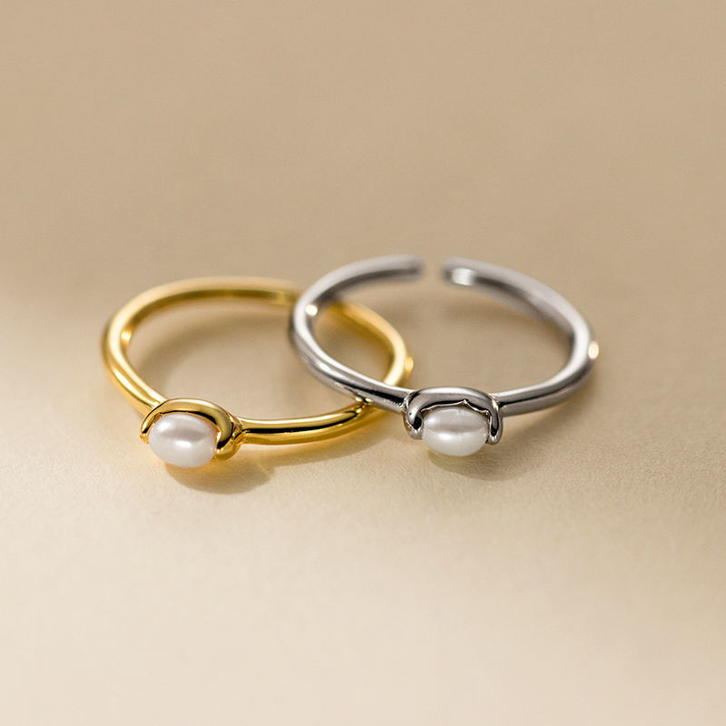Baroque Perle Bague