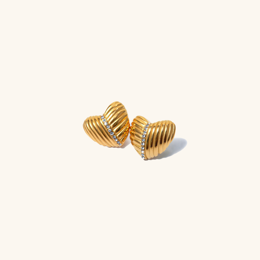 Selene Or Boucles d'Oreilles
