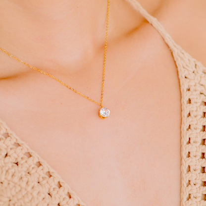 Kyla Solitaire Or Collier