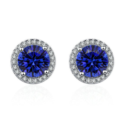 Lúcia Celestine Boucles d'Oreilles | Or Blanc