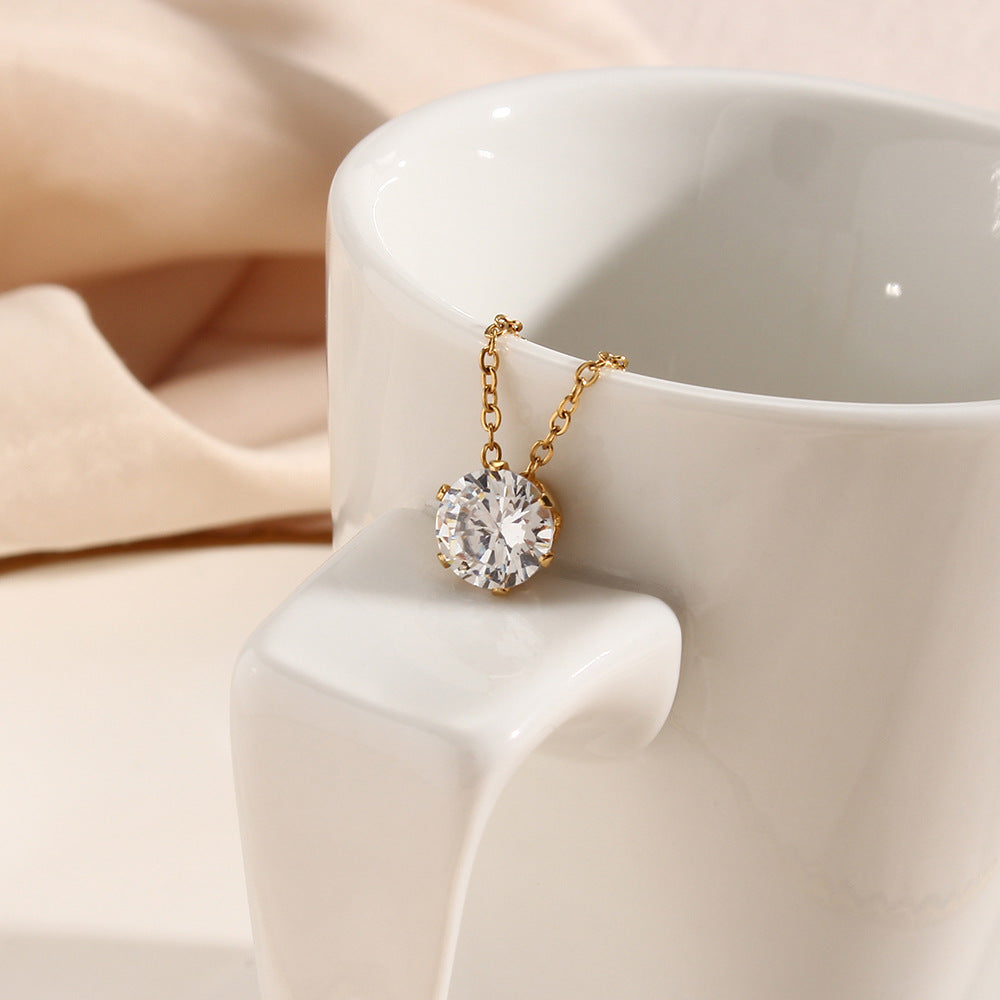 Kyla Solitaire Or Collier