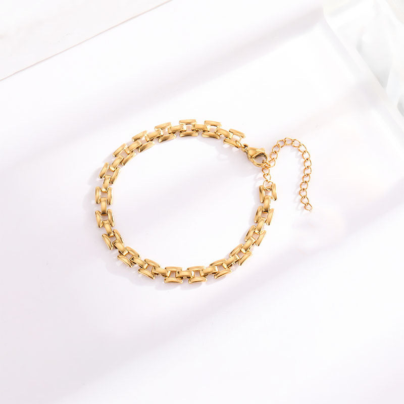 Timepiece Bracelet Chaîne | Or