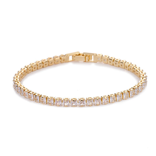 Carré Bracelet Tennis | Or