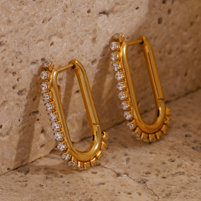 Georgia Diamant Boucles d'Oreilles