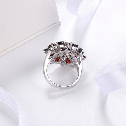 Scarlet Petal Bague | Or