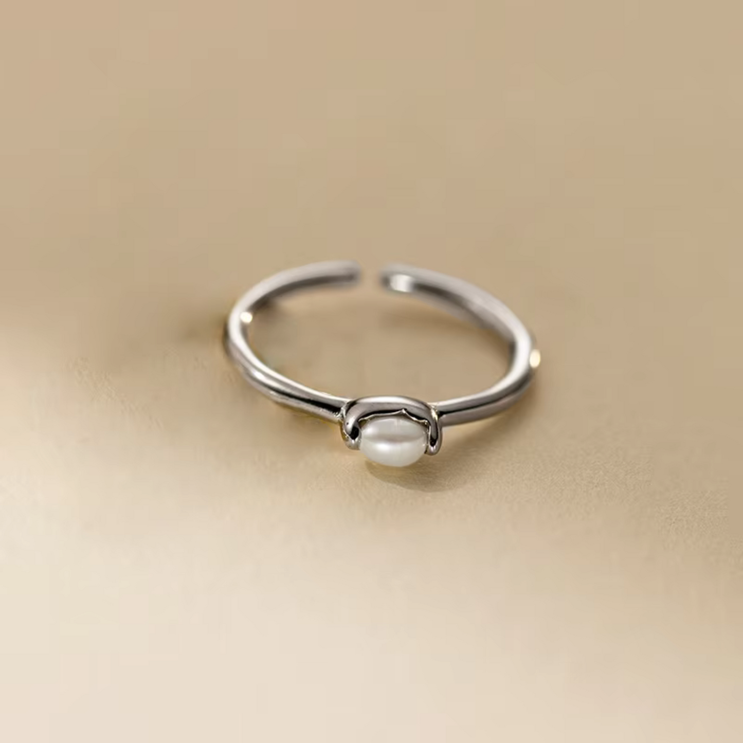 Baroque Perle Bague