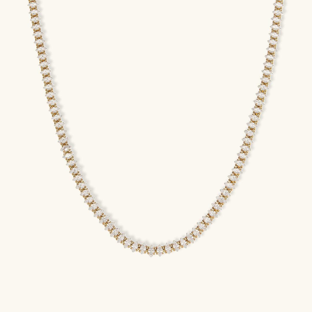 Wisteria Diamant Collier Tennis