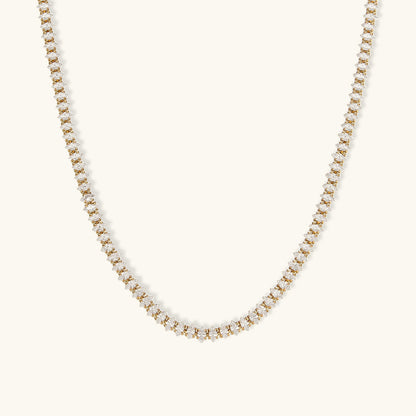 Wisteria Diamant Collier Tennis
