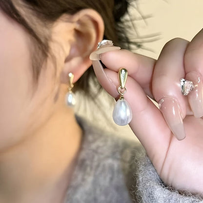Floating Perle Boucles d'Oreilles