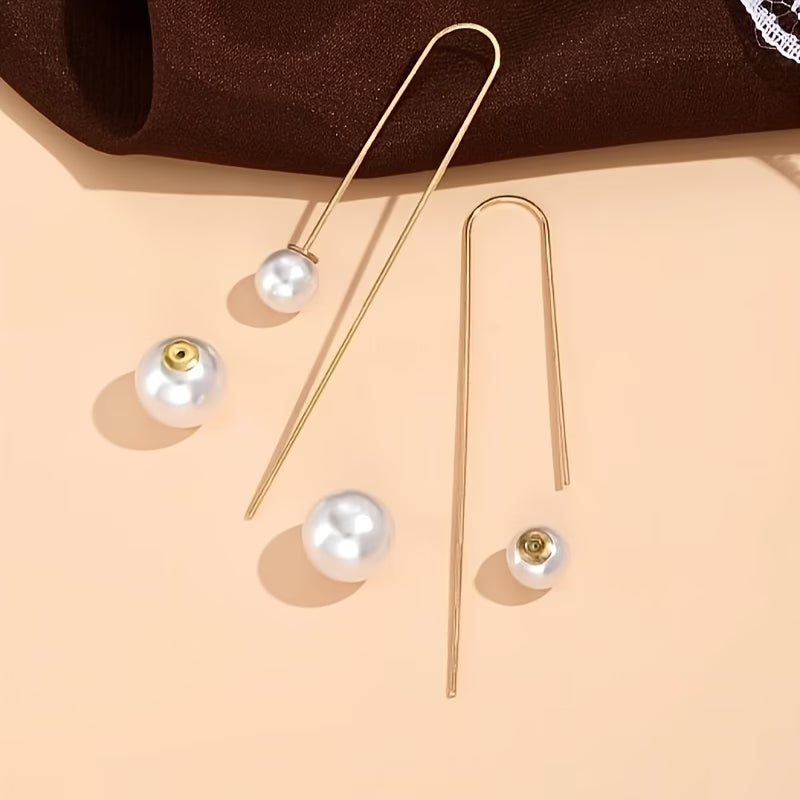 Radiant Perle Boucles d'Oreilles Statement