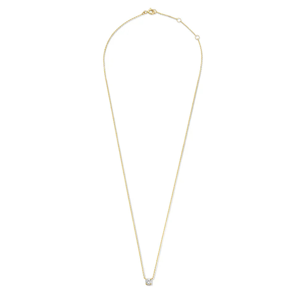 Cléa Moissanite Pierre Collier | Or