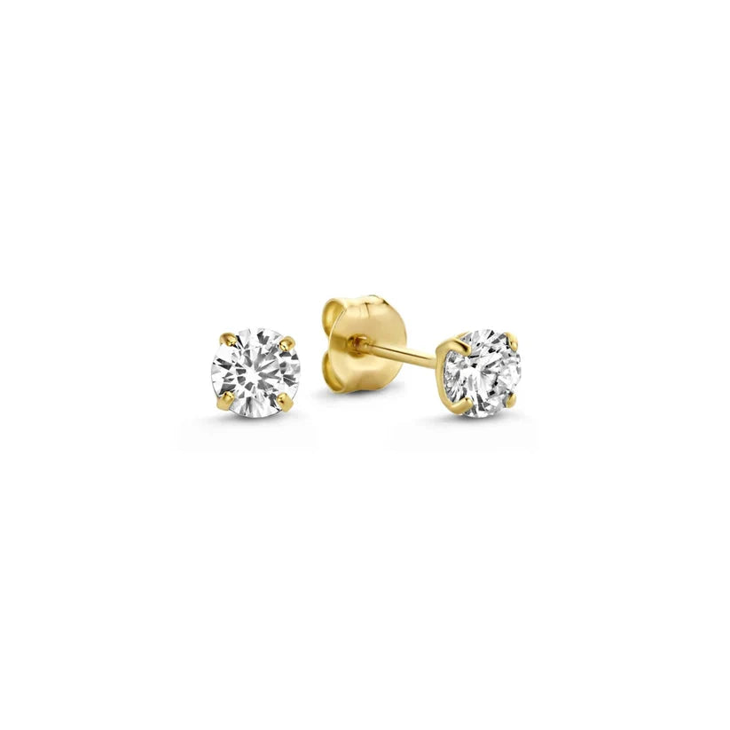Dara Brillane Pierre Boucles d'Oreilles Set | Or