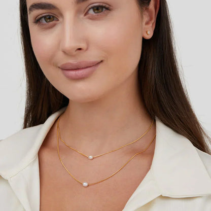 Sophisticated Superposé Perle Collier