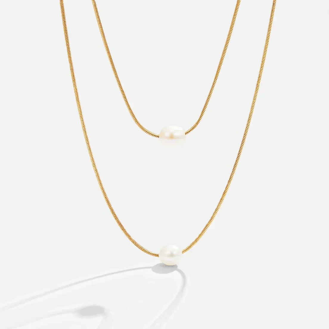 Sophisticated Superposé Perle Collier