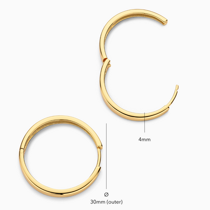 Gia Statement Créoles | Or