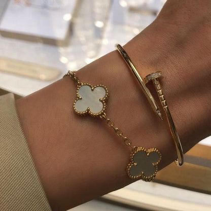 Trinity Bracelet Blanc
