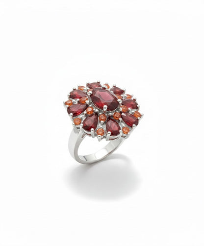 Scarlet Petal Bague | Or