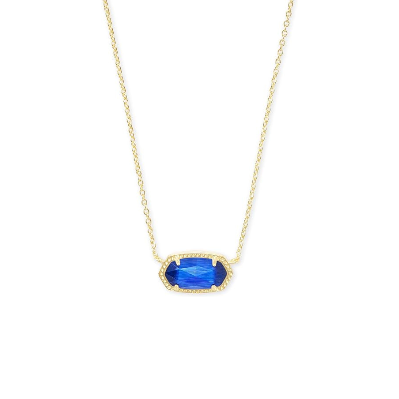 Classique Ovale Saphir Collier | Or